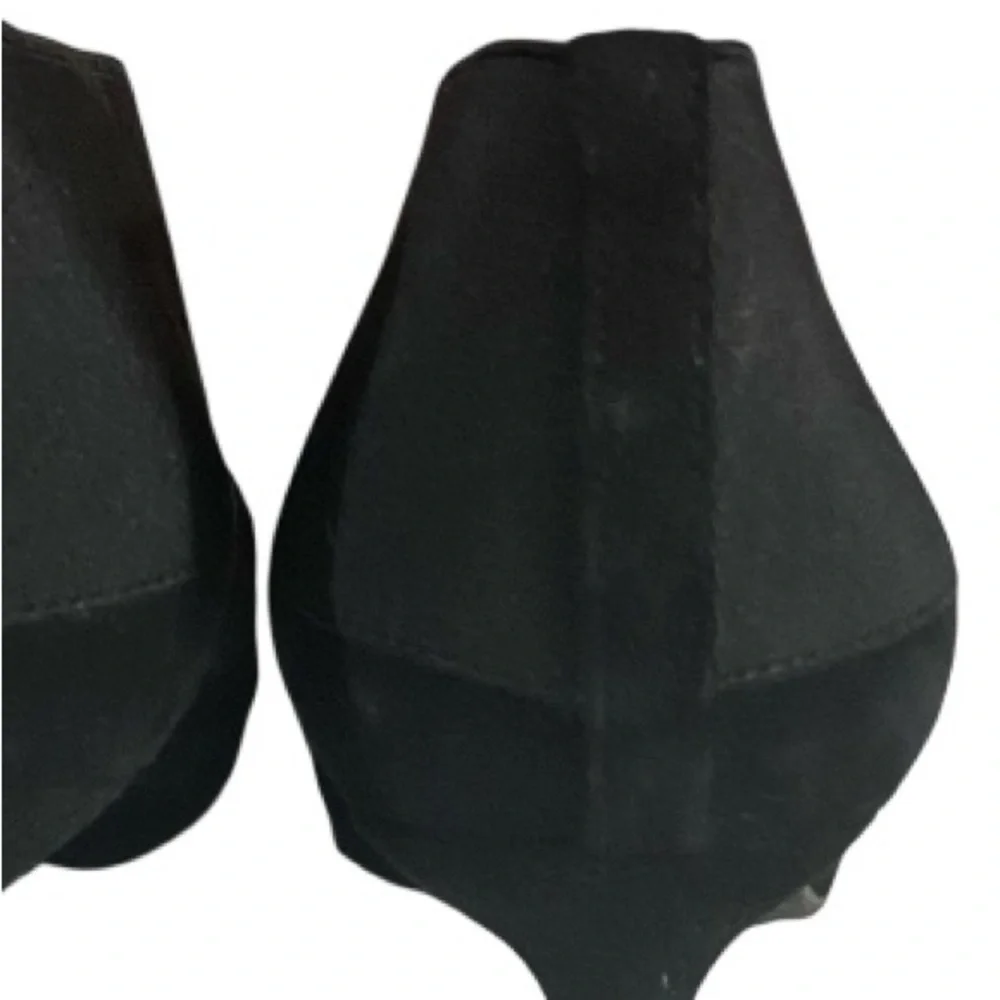 Stuart Weitzman Booties, High Heels 3.25”, Sz 8.5, Suede Leather, Neutral​